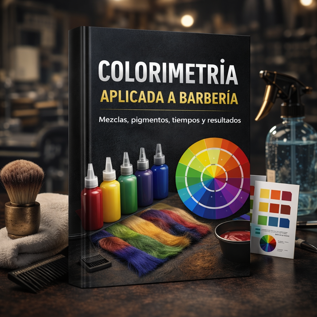 Método Barber Pro + Colorimetría – Formación Profesional en Barbería Avanzada